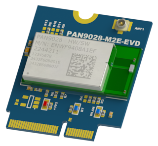 PAN9028 - Wi-Fi 5 + BT 5.2 - Evaluation Device M.2 Key E Card